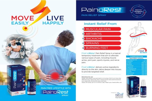 PainoRest — Pain Relief Spray 60 ml